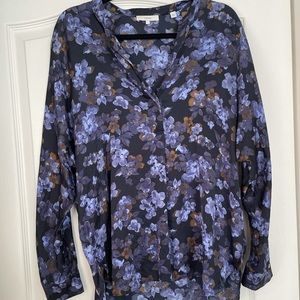 Vince 100% Silk Blouse